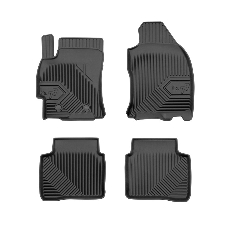 Tappetini compatibili con Ford Mondeo III 2000-2007, su misura in Gomma TPE