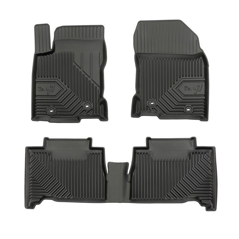 Tappetini compatibili con Lexus NX I 2014-2021, su misura in Gomma TPE