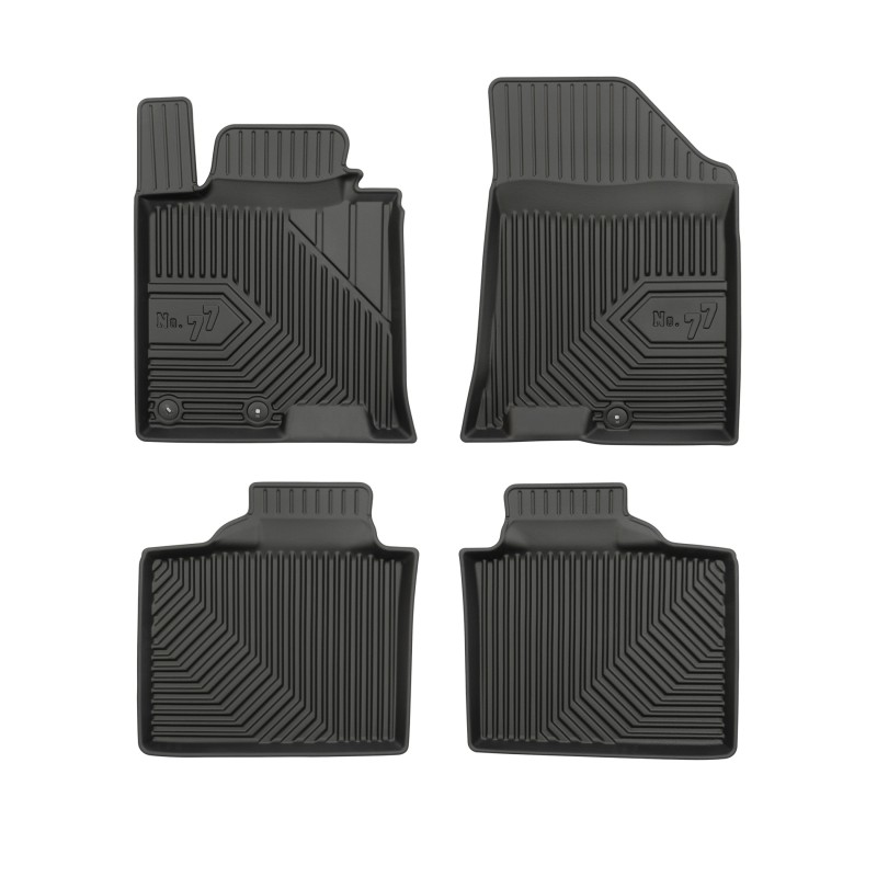Tappetini compatibili con Hyundai i40 2011-2019, su misura in Gomma TPE