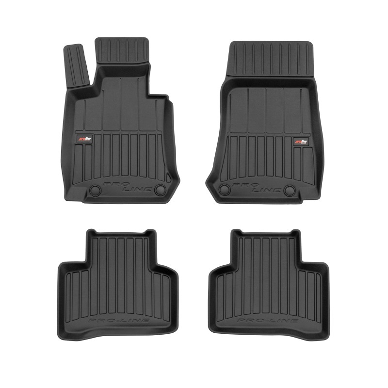 Tappetini compatibili con Mercedes-Benz EQC N293 2019-2023, su misura in Gomma TPE