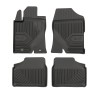 Tappetini compatibili con Toyota Avensis II 2003-2009, su misura in Gomma TPE