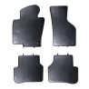 Tappetini compatibili con Volkswagen Passat CC 2008-2012, su misura in Gomma TPE