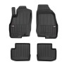 Tappetini compatibili con Fiat Punto EVO 2009-2012, su misura in Gomma TPE