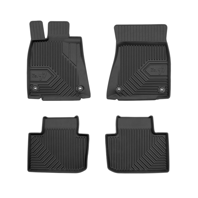 Tappetini compatibili con Lexus IS III 2013-2020, su misura in Gomma TPE