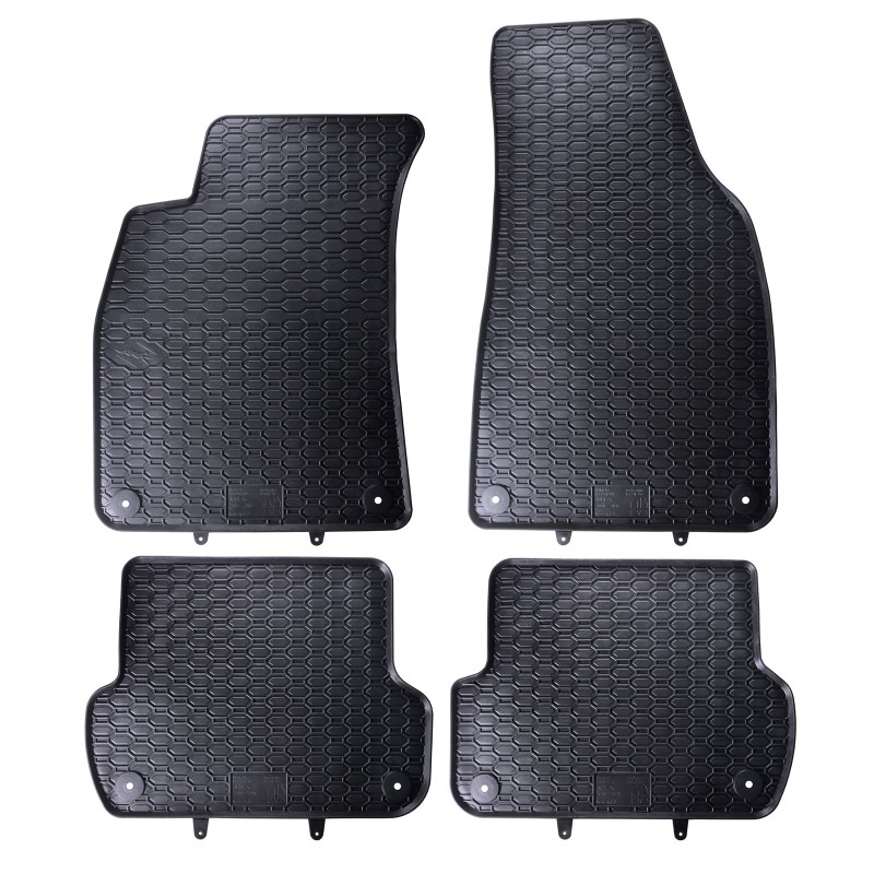 Tappetini compatibili con SEAT Exeo 2008-2013, su misura in Gomma TPE