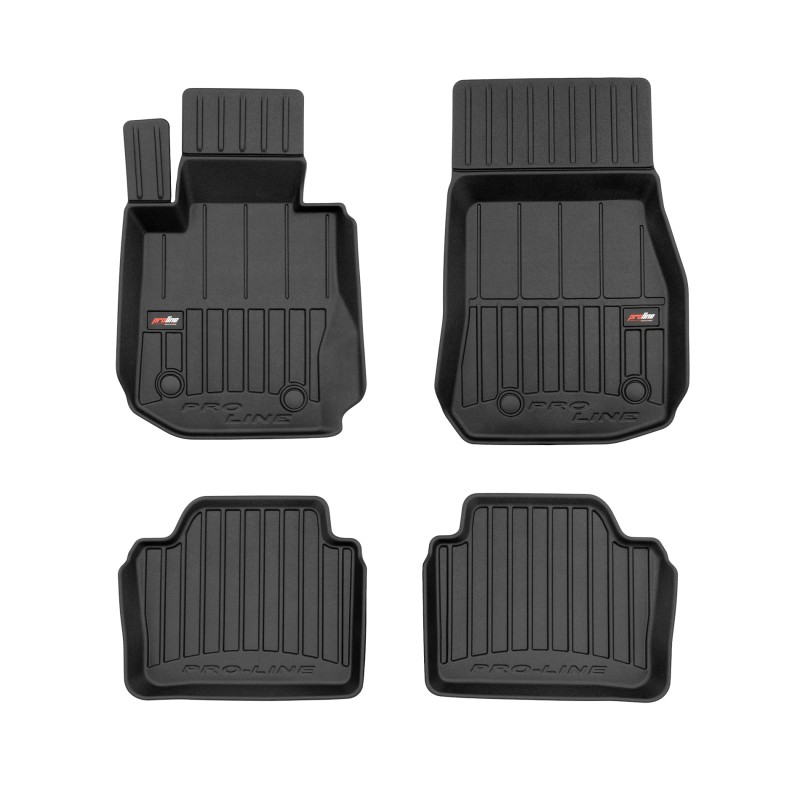 Tappetini compatibili con BMW Serie 4 Gran Coupe F36 2014-2021, su misura in Gomma TPE