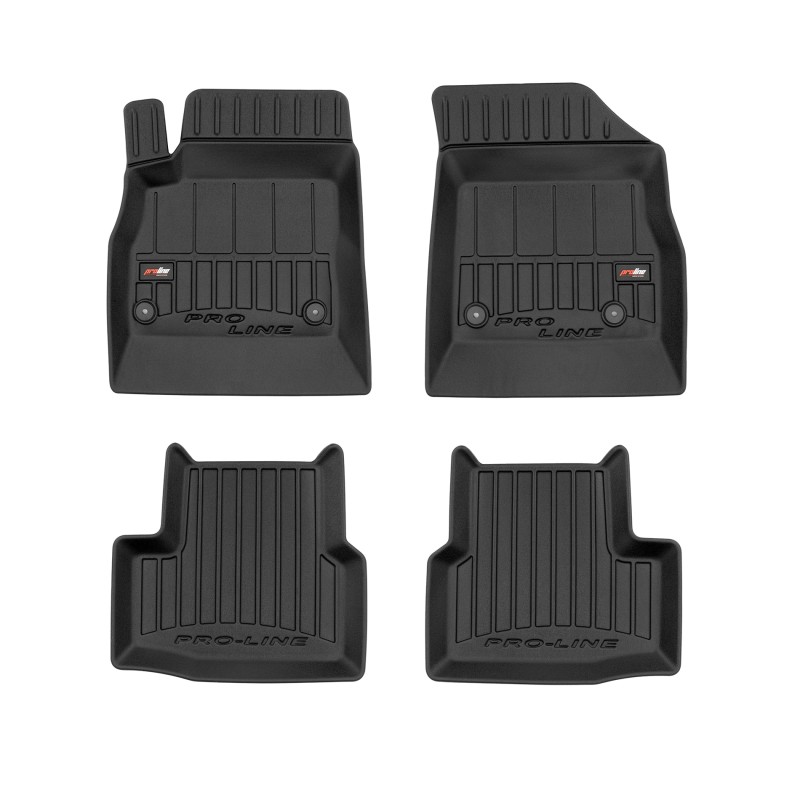 Tappetini compatibili con Opel Astra K 2015-2022, su misura in Gomma TPE