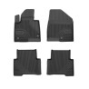Tappetini compatibili con Hyundai Santa Fe III 2012-2018, su misura in Gomma TPE