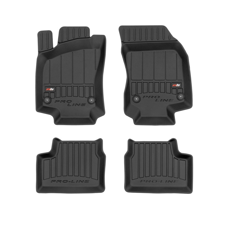 Tappetini compatibili con Opel Astra H 2004-2014, su misura in Gomma TPE