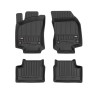 Tappetini compatibili con Opel Astra H 2004-2014, su misura in Gomma TPE