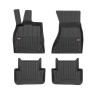 Tappetini compatibili con Audi A4 B8 2007-2015, su misura in Gomma TPE
