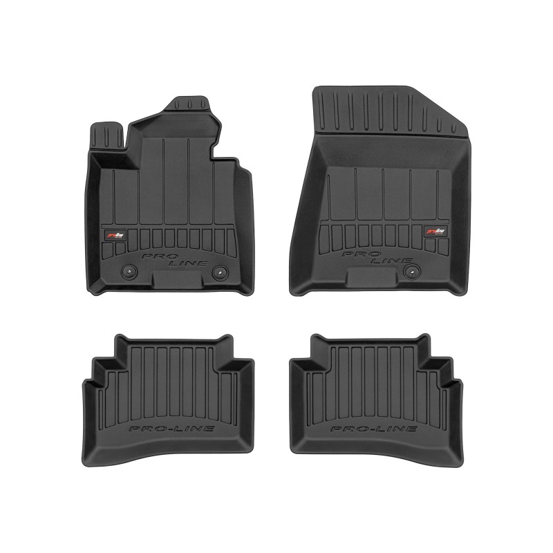 Tappetini compatibili con Kia Sportage IV 2015-2018, su misura in Gomma TPE
