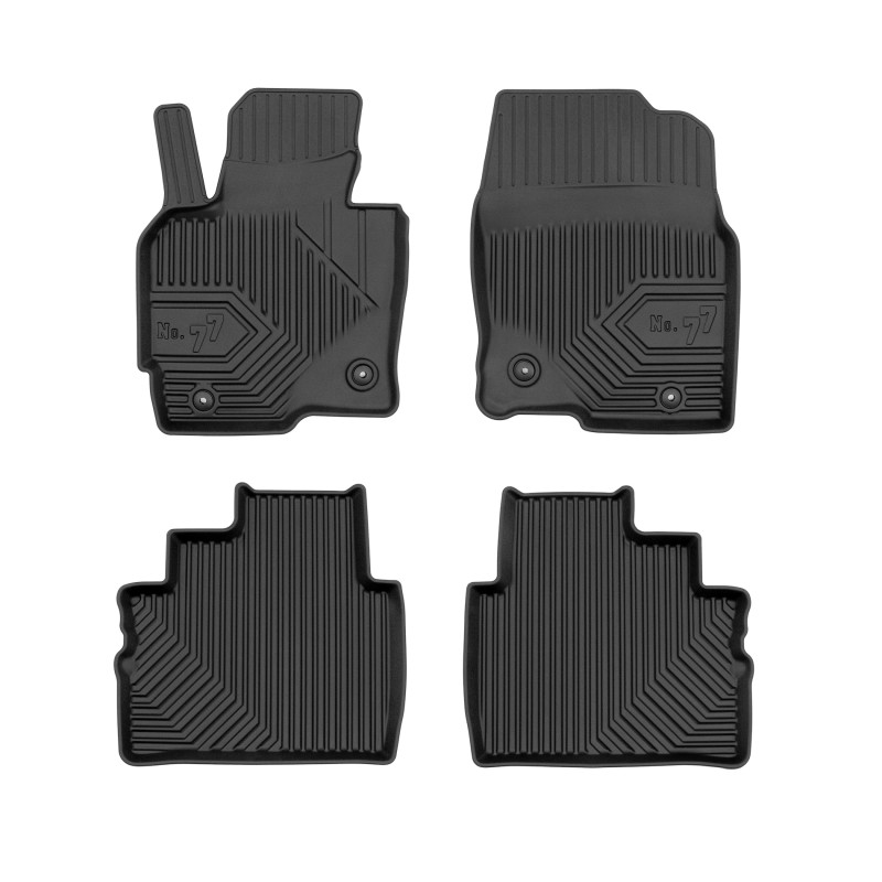 Tappetini compatibili con Mazda CX-5 I 2012-2017, su misura in Gomma TPE