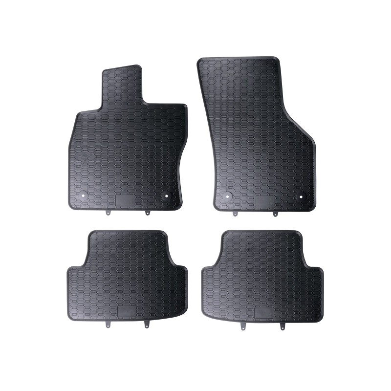 Tappetini compatibili con SEAT Leon IV dal 2020 in poi, su misura in Gomma TPE