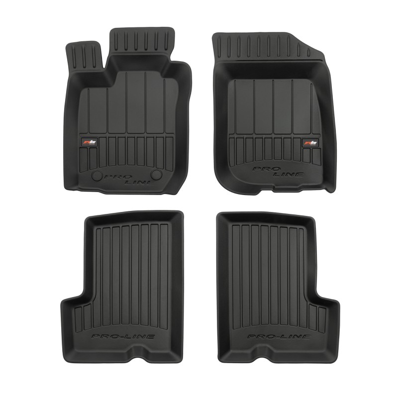 Tappetini compatibili con Dacia Duster I 2010-2013, su misura in Gomma TPE
