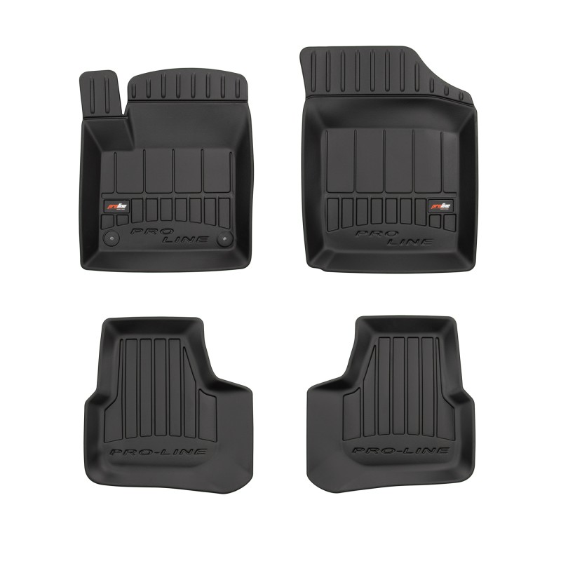 Tappetini compatibili con Skoda Citigo 2011-2019, su misura in Gomma TPE