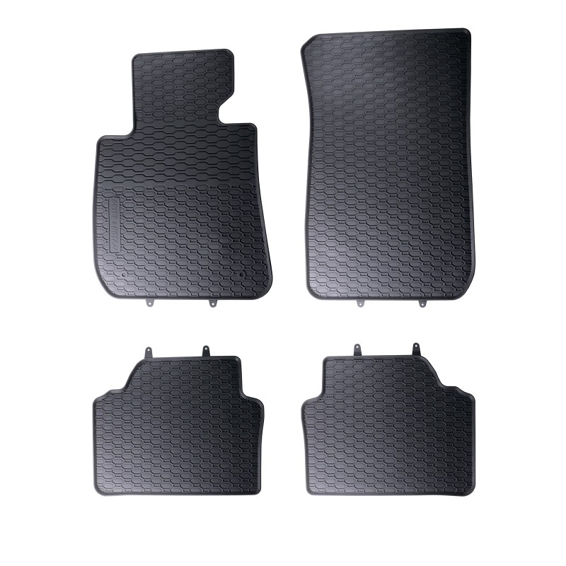 Tappetini compatibili con BMW Serie 3 E91 2004-2012, su misura in Gomma TPE