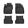 Tappetini compatibili con Ford Focus II 2004-2011, su misura in Gomma TPE