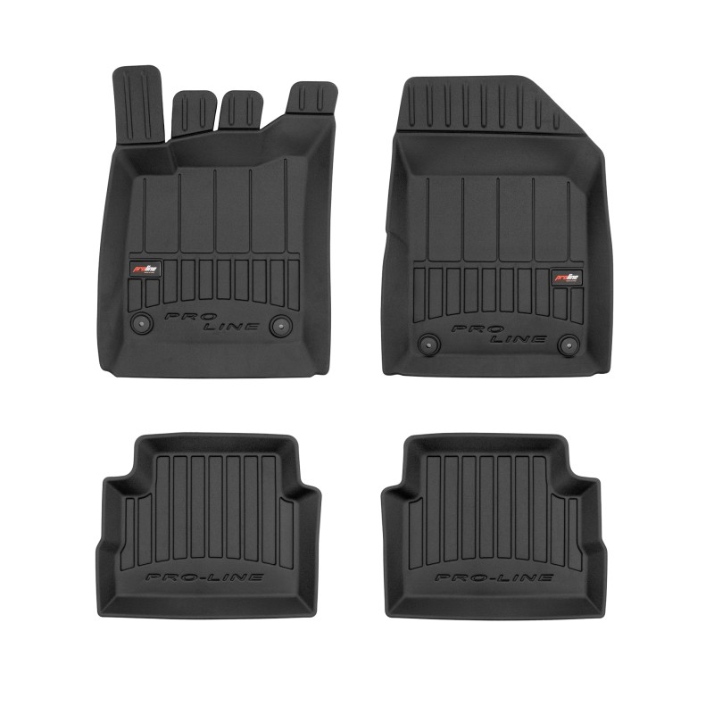 Tappetini compatibili con Opel Vectra C 2002-2008, su misura in Gomma TPE