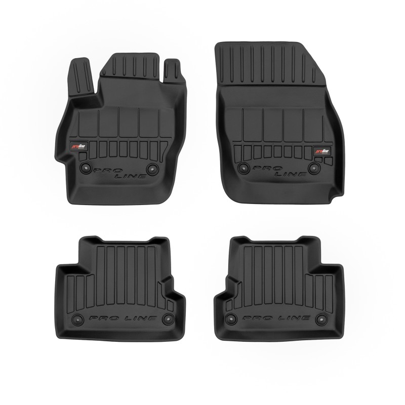 Tappetini compatibili con Mazda 3 II 2008-2013, su misura in Gomma TPE
