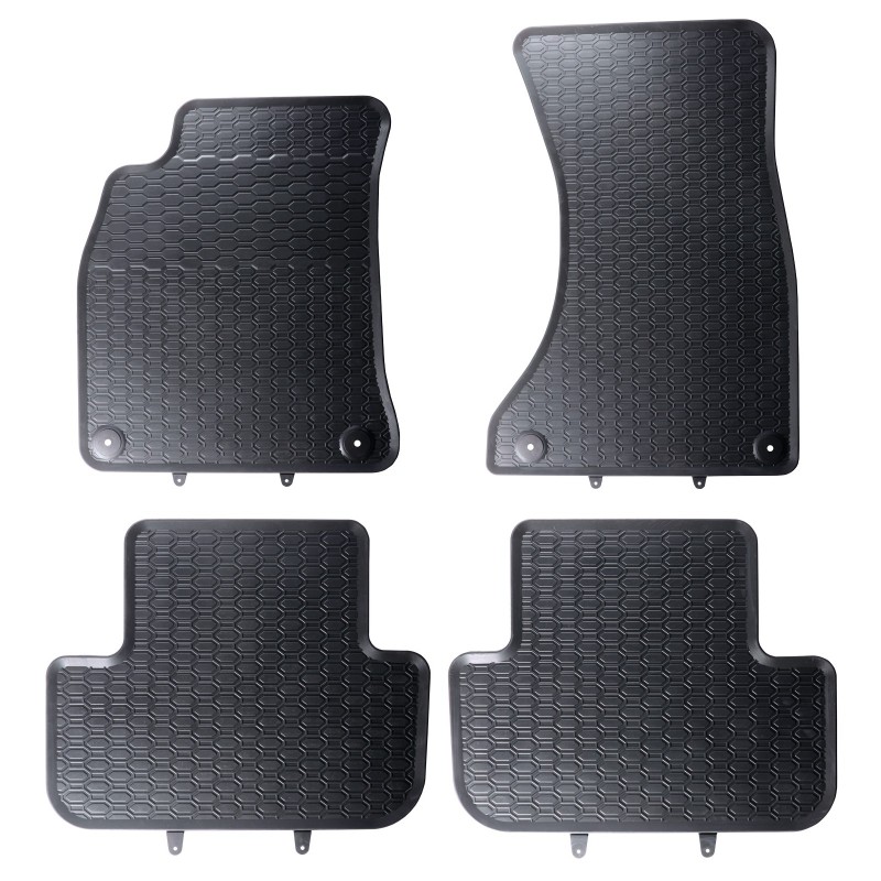 Tappetini compatibili con Audi A5 Sportback 8T 2009-2016, su misura in Gomma TPE