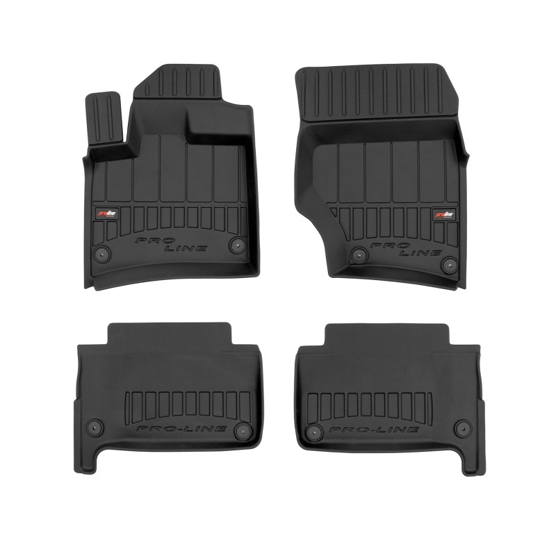 Tappetini compatibili con Audi Q7 I 2005-2015, su misura in Gomma TPE
