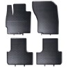 Tappetini compatibili con Mitsubishi Outlander III 2012-2022, su misura in Gomma TPE