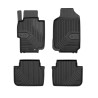 Tappetini compatibili con Honda Accord VII 2002-2008, su misura in Gomma TPE