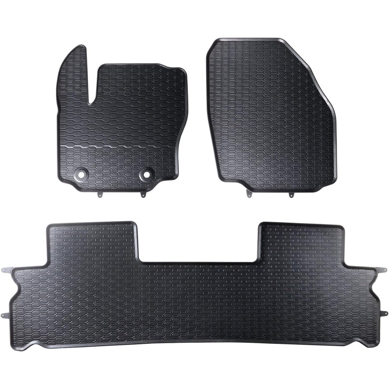 Tappetini compatibili con Ford S-Max I 2006-2014, su misura in Gomma TPE