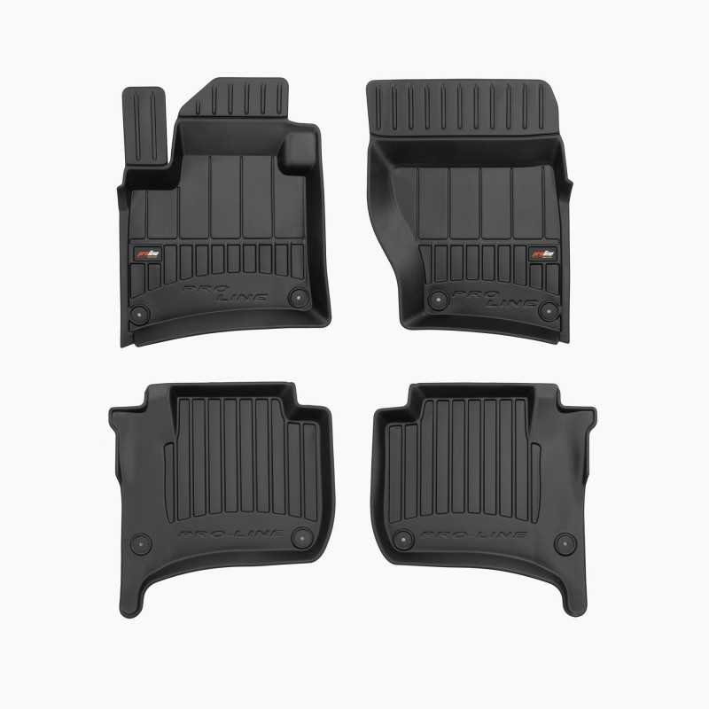Tappetini compatibili con Volkswagen Touareg II 2010-2018, su misura in Gomma TPE