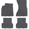 Tappetini compatibili con Audi A7 Sportback I 2010-2018, su misura in Gomma TPE