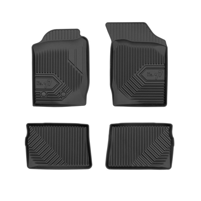Tappetini compatibili con Renault Thalia I 1999-2008, su misura in Gomma TPE