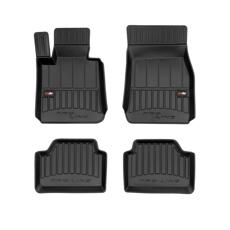 Tappetini compatibili con BMW Serie 1 F20 2011-2019, su misura in Gomma TPE