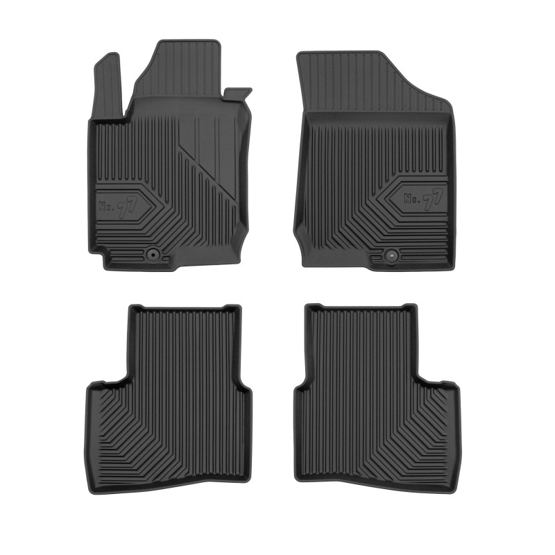 Tappetini compatibili con Kia Proceed I 2006-2012, su misura in Gomma TPE