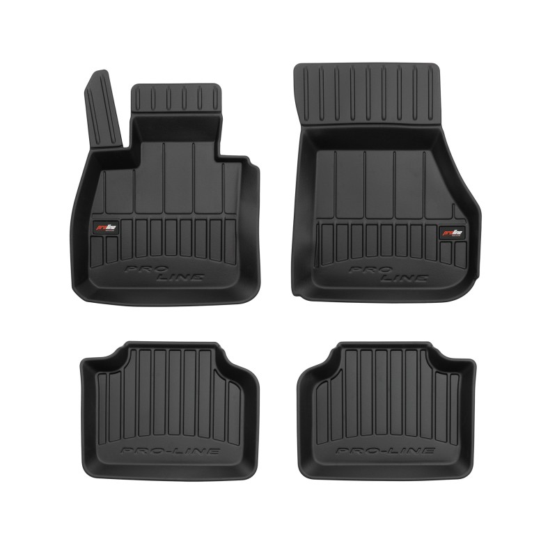Tappetini compatibili con BMW Serie 2 Active Tourer F45 2014-2022, su misura in Gomma TPE