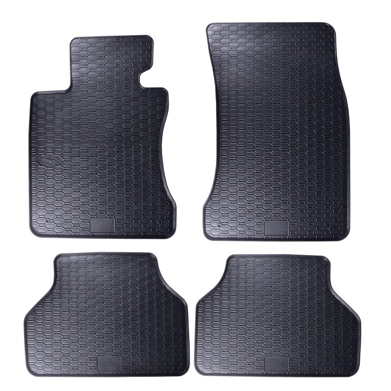 Tappetini compatibili con BMW Serie 5 E60 2003-2010, su misura in Gomma TPE