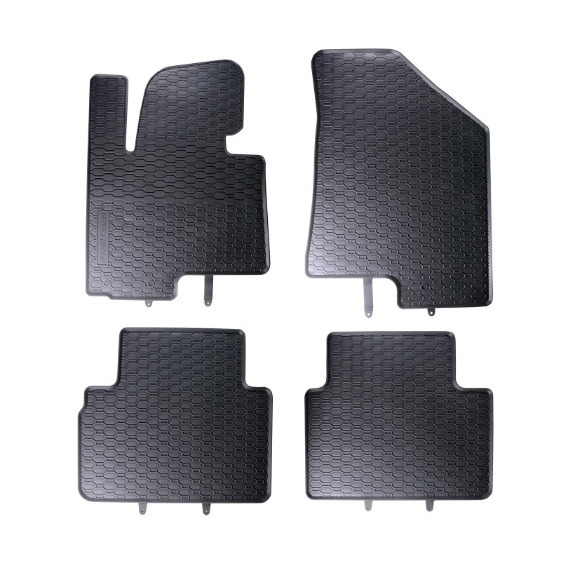 Tappetini compatibili con Hyundai ix35 I 2009-2015, su misura in Gomma TPE