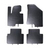 Tappetini compatibili con Hyundai ix35 I 2009-2015, su misura in Gomma TPE
