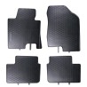 Tappetini compatibili con Hyundai I30 II 2011-2017, su misura in Gomma TPE