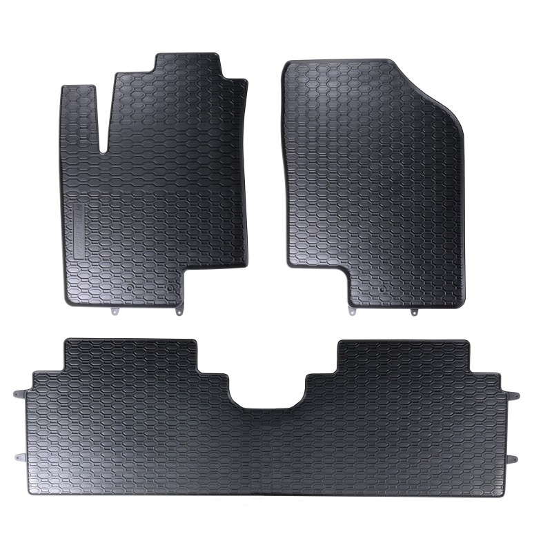 Tappetini compatibili con Hyundai IX20 2010-2019, su misura in Gomma TPE