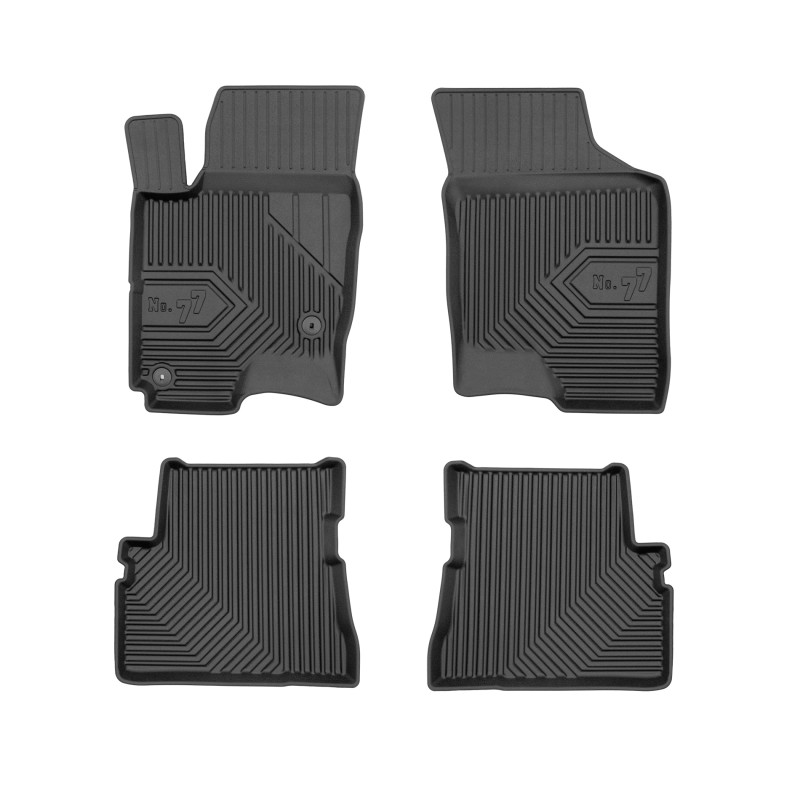 Tappetini compatibili con Hyundai Getz 2002-2011, su misura in Gomma TPE