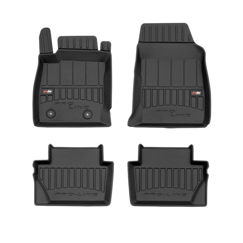 Tappetini compatibili con Ford EcoSport II 2017-2022, su misura in Gomma TPE