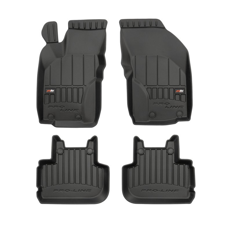 Tappetini compatibili con Alfa Romeo 147 2000-2010, su misura in Gomma TPE