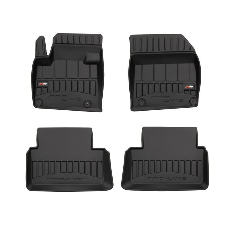 Tappetini compatibili con Citroën C5 II 2008-2017, su misura in Gomma TPE