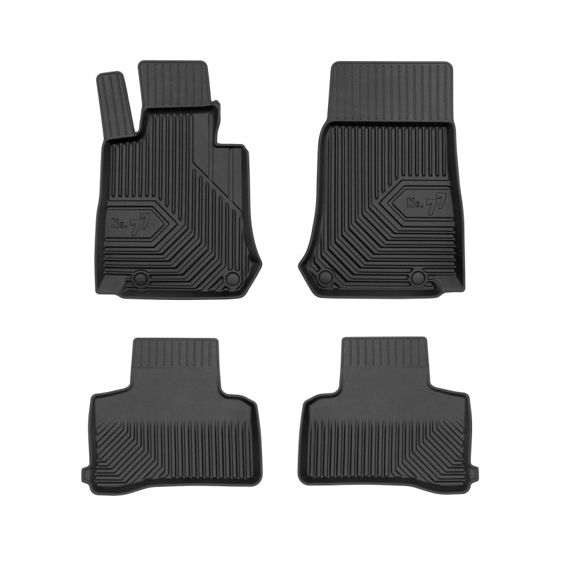 Tappetini compatibili con Mercedes-Benz EQC N293 2019-2023, su misura in Gomma TPE