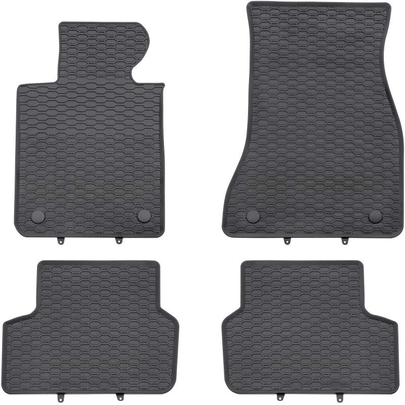 Tappetini compatibili con BMW Serie 5 G30 2017-2023, su misura in Gomma TPE