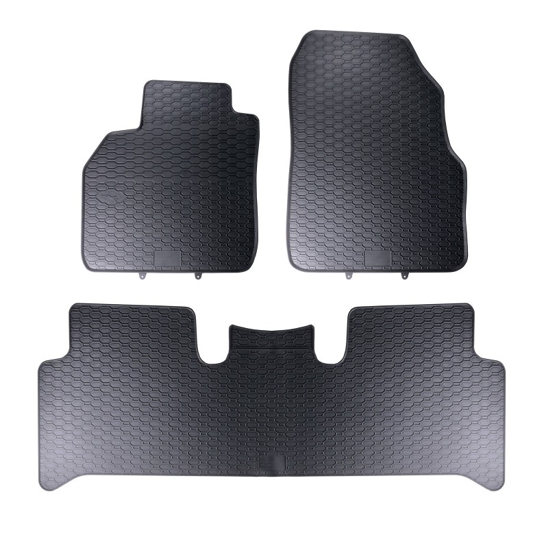 Tappetini compatibili con Renault Scenic II 2003-2009, su misura in Gomma TPE