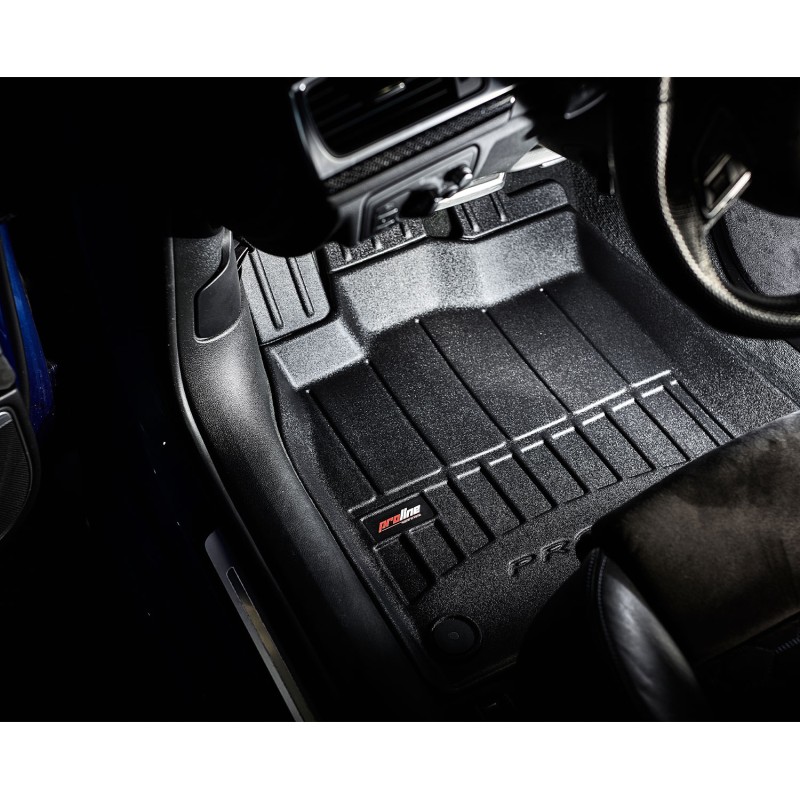 Tappetini compatibili con Volvo V40 II 2012-2019, su misura in Gomma TPE