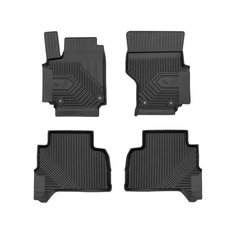 Tappetini compatibili con Volkswagen Amarok I 2009-2021, su misura in Gomma TPE