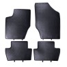 Tappetini compatibili con Citroën C4 I 2004-2010, su misura in Gomma TPE